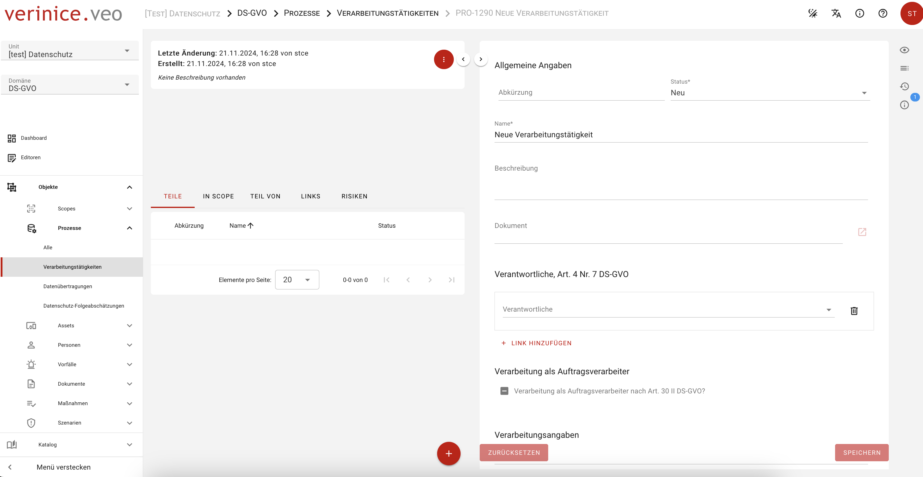 Datenübertragung